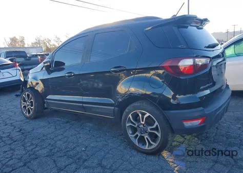 2020 Ford Ecosport Ses from USA, damaged, VIN MAJ6S3JLXLC360223